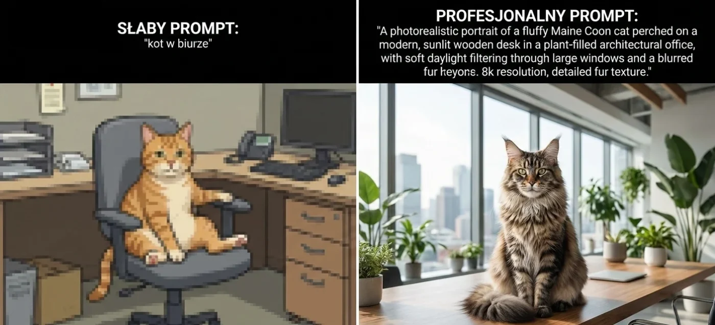 Jak pisać skuteczne prompty dla grafików? Sztuka komunikacji z Midjourney i Adobe Firefly