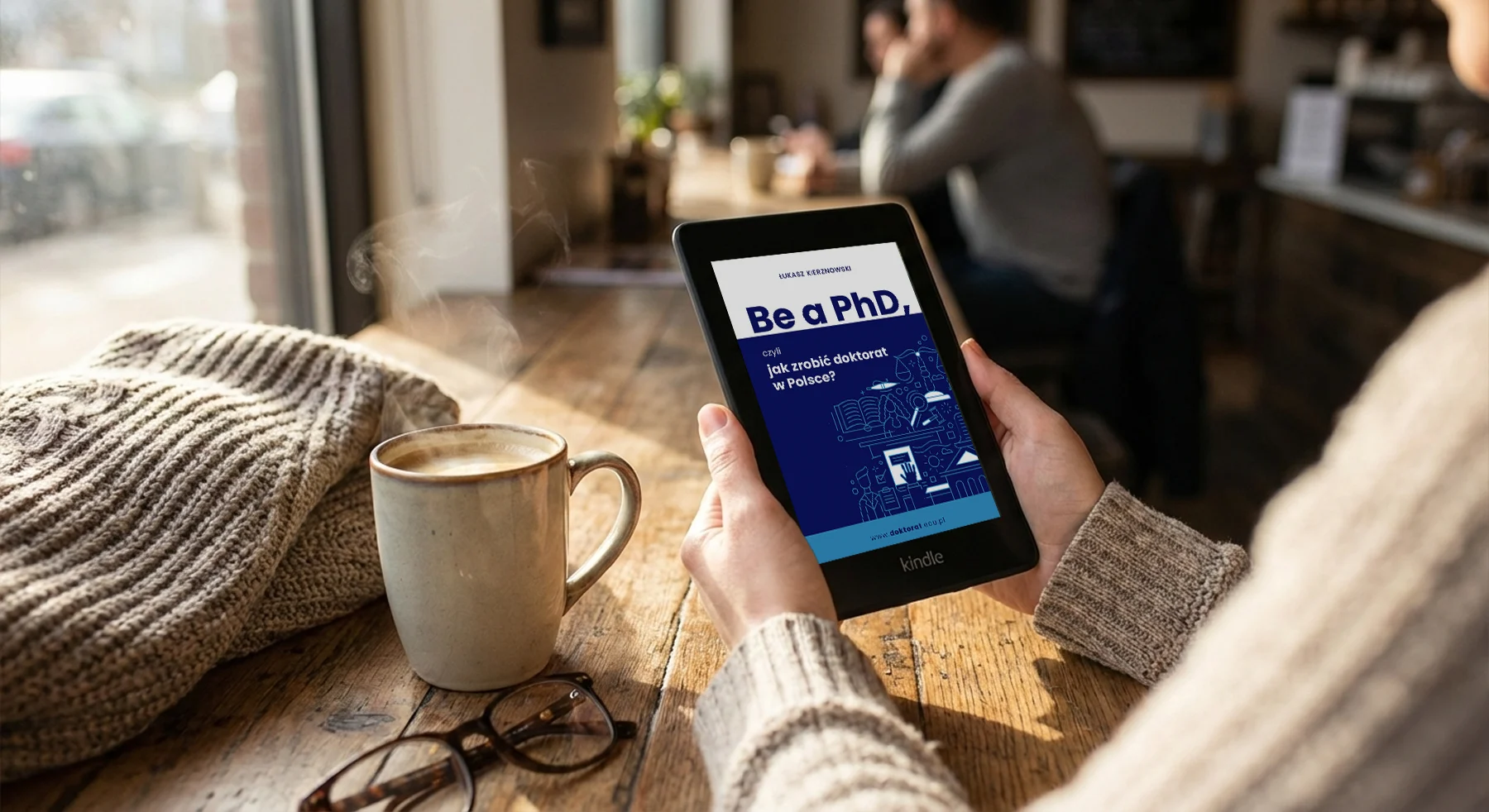 Be a PhD – Projekt okładki, skład i łamanie eksperckiego e-booka