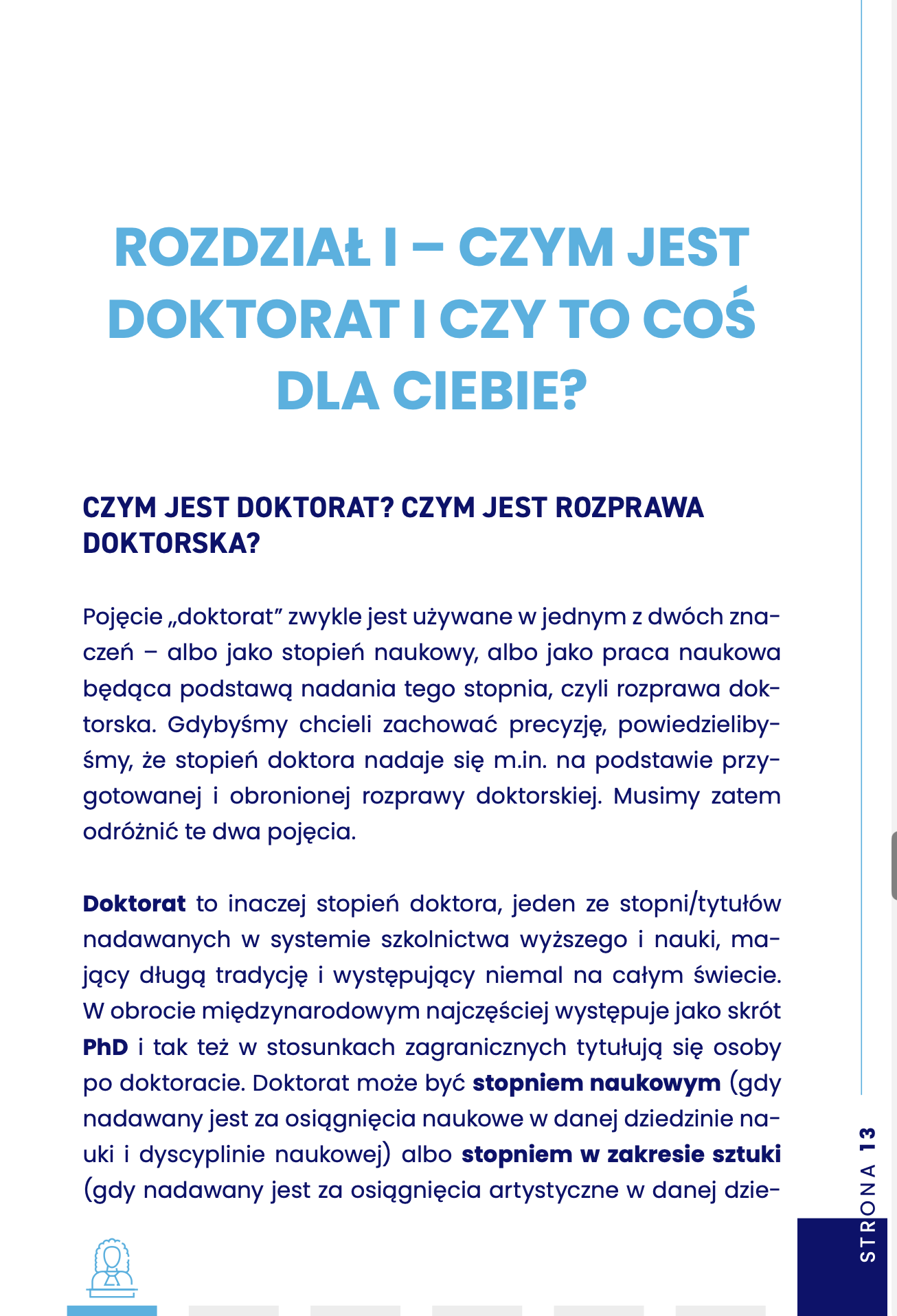 Be a PhD – Projekt okładki, skład i łamanie eksperckiego e-booka