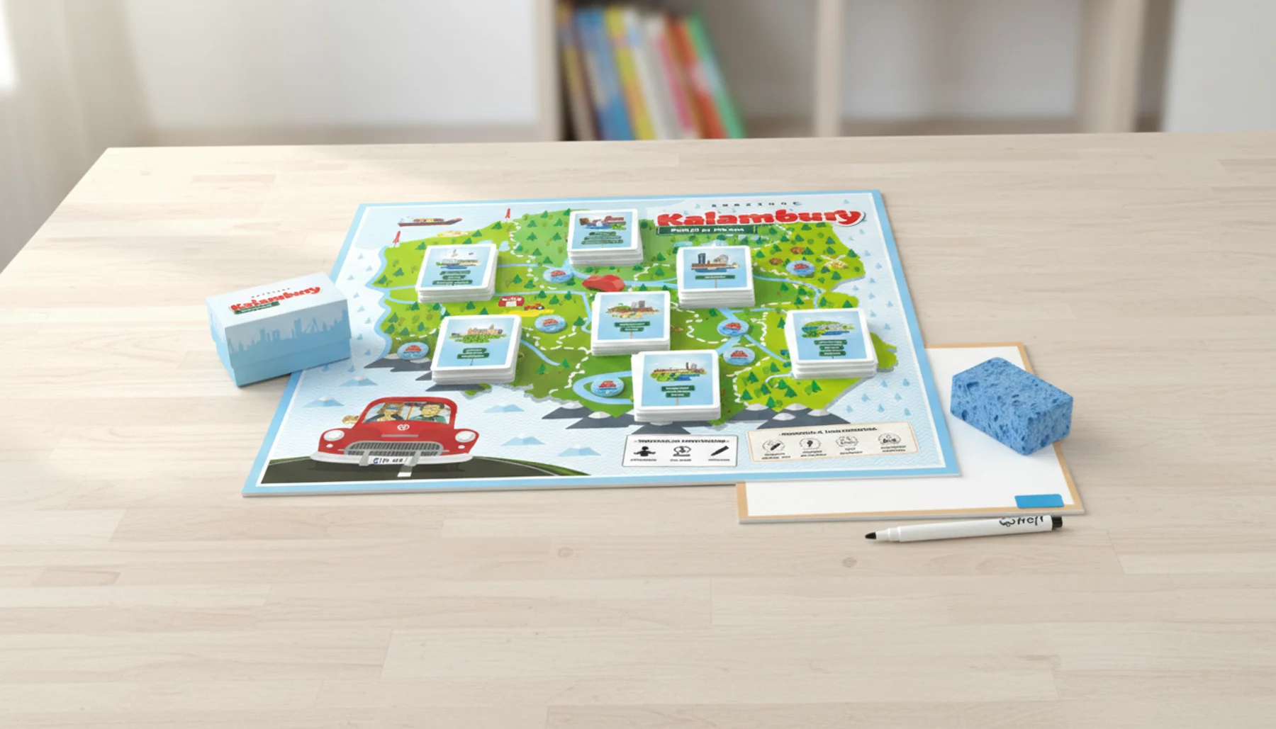 Design gry planszowej dla marki Trefl SA