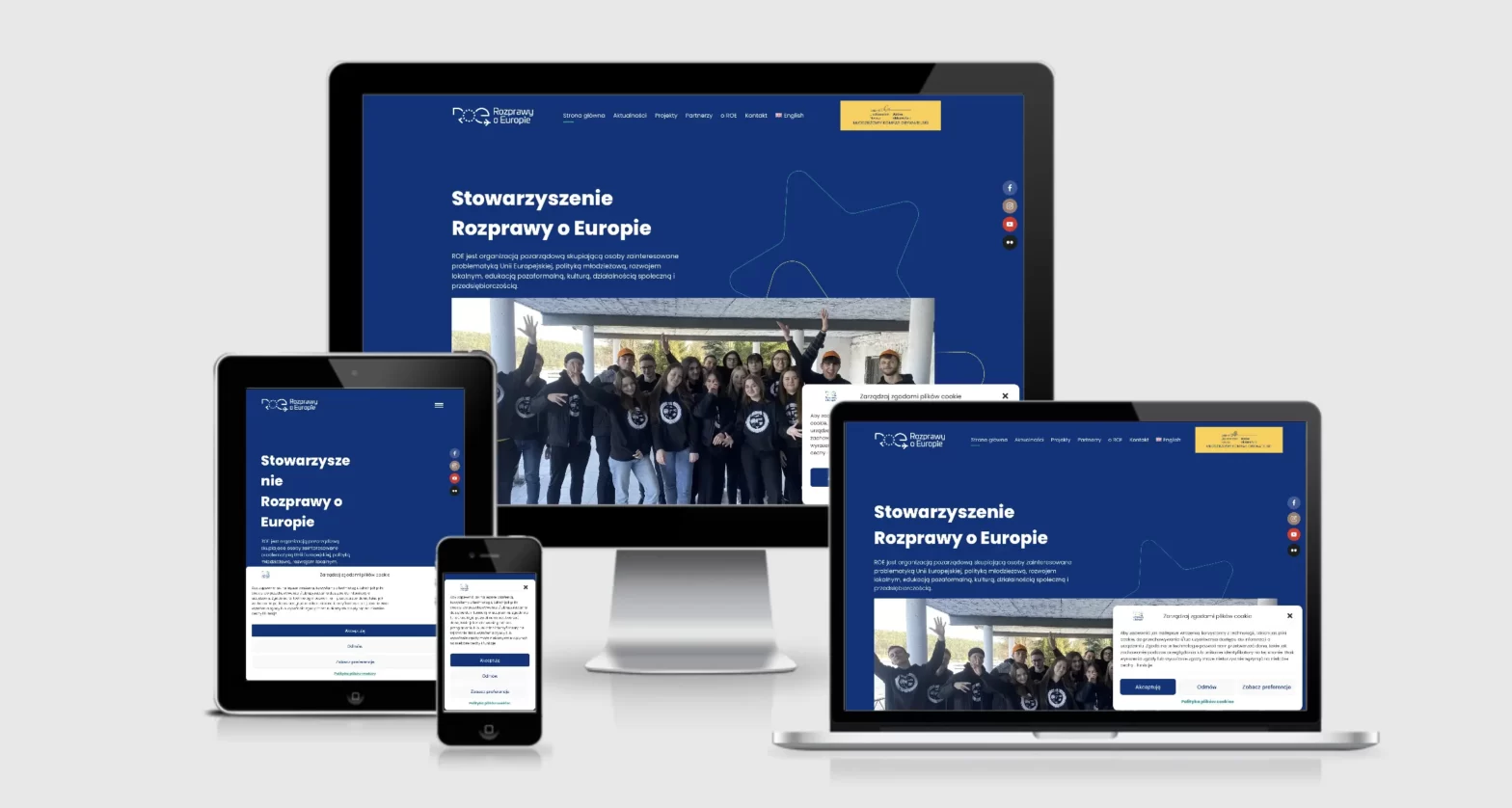 Kompleksowa identyfikacja wizualna dla stowarzyszenia ROE 1 Kompleksowa identyfikacja wizualna dla stowarzyszenia ROE